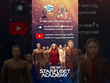 Bonus episodes os #StarfleetAcademy are coming soon! #fyp #podcast #startrek #beverlycrusher