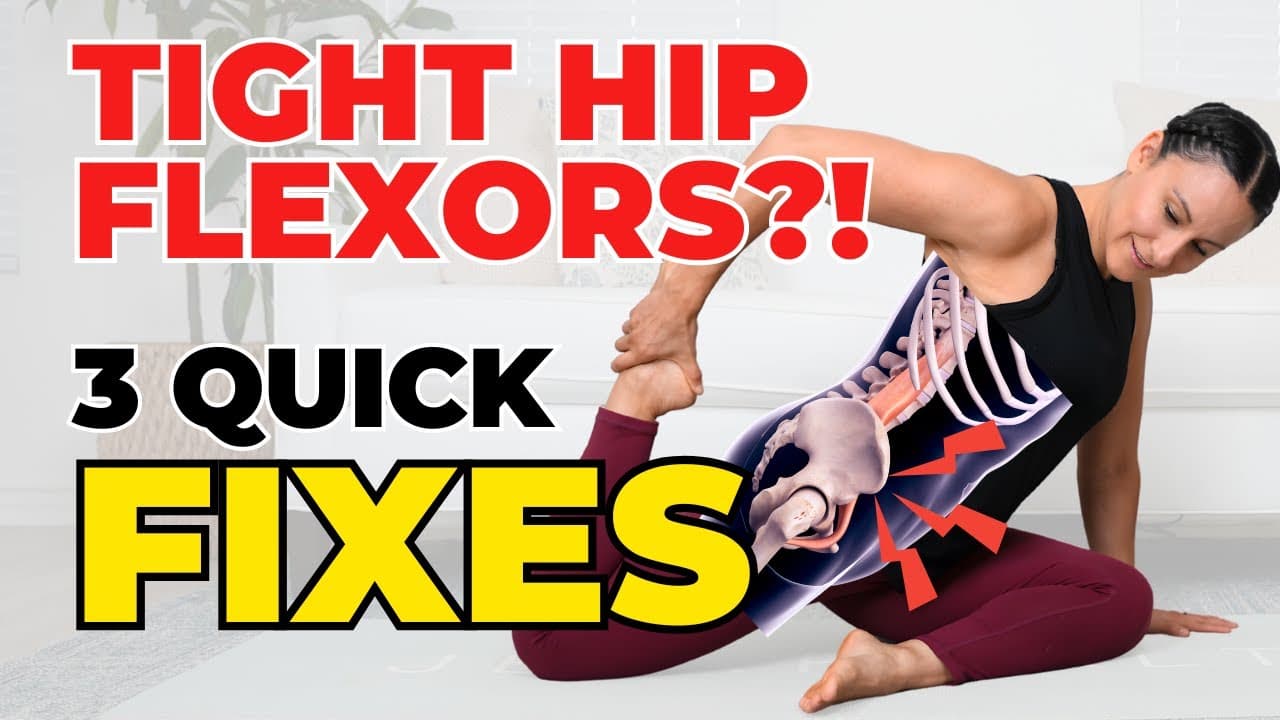 3 Exercises to Relieve Tight Hip Flexors Fast | The PT Podcast Network ...