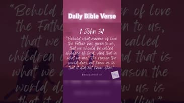 Daily Devotional - 1 John 3:1 - #inspiration #motivational #inspirational #bible