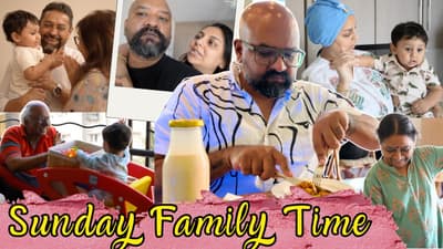 Sunday Brunch, Quality Family Time & In-laws sleep over! | Aanam C