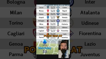 #seriea  #matchday #33 #preview