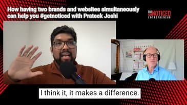 Should entrepreneurs build a personal or company brand, or both? With Prateek Joshi