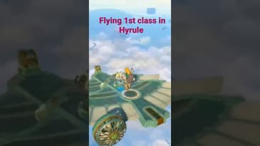 Just Cooking on My Fire breathing Airplane NBD! #zeldatotk #tearsofthekingdom #zelda