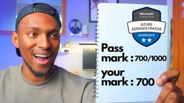 I passed the AZ-104 Azure Administrator exam again!