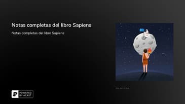 Notas completas del libro Sapiens