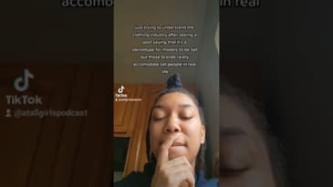 Brands Want Tall Models, But Don't Make Tall Clothes? #tall #shorts