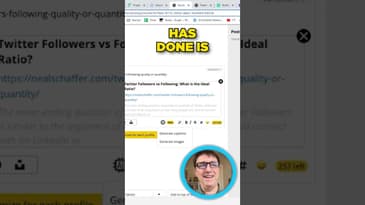 How to use AI to help create and schedule social media posts. #shorts
