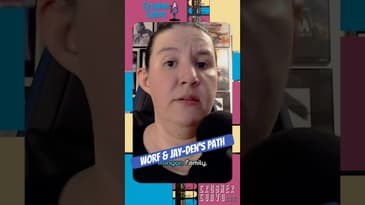 Worf and Jay-Den’s path #fyp #startrek #podcast #starfleetacademy #review