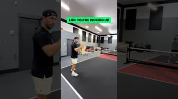 The modern day drop shot #pickleball #shorts