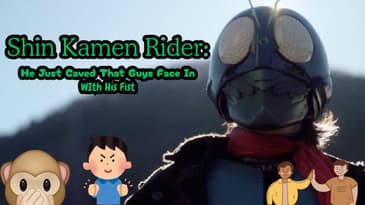 Shin Kamen Rider: He Just Caved That Guys Face In With His Fist