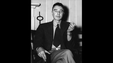 J. Robert Oppenheimer with Kai Bird