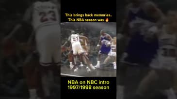 Brings back great memories. This season of #nba #basketball was incredible! NBA on NBC 97-98 intro.
