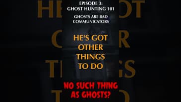 Ghosts are Bad Communicators #podcast #ghosthunting #haunted #shorts