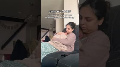 The BRUTALLY HONEST 2025 recap 😅 #momlifewithac