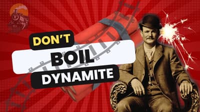 Don't Boil Dynamite | #cassidy #wildwest #dynamite #sunscreen