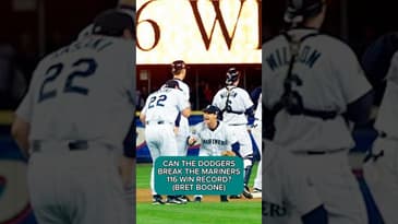 WILL THE DODGERS BREAK THE MARINERS 116 WIN RECORD??