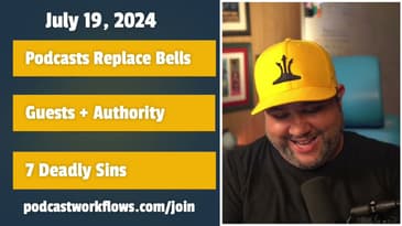 Podcasts Replace School Bells (3 Things in Podcasting)