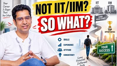 Not From IIT or IIM? This Truth Will Change Your Career. #College #opportunities