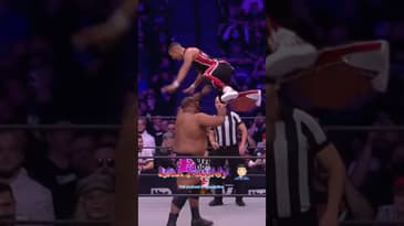 Isiah Kassidy needs to stop screaming like a girl #aew #wrestling #aewdynamite