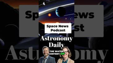 Astronomy Daily: Latest Cosmic Discoveries & Space Industry Updates! #shorts