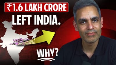 Why Global Money Is Leaving India (And Where It's Going) | Ankur Warikoo Hindi
