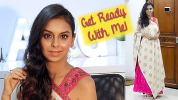 Chatty GRWM |  Soft Smokey Eye Tutorial With Indian Outfit | What When Wear