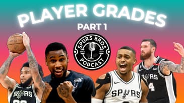 Episode #30: Stephon Castle WINS Rookie of the Year! Spurs Player Grades Drop - Part 1