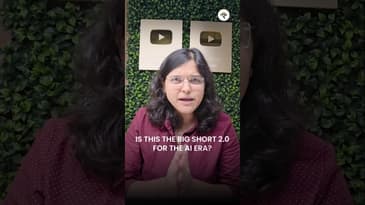 Is the AI Bubble About to Burst?💣 |  Michael Burry Thinks So! | CA Rachana Ranade | #shorts