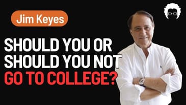 "Debating the Value of College | Jim Keyes