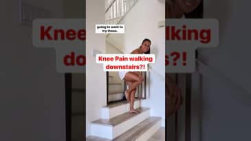 Knee Pain Walking Down Stairs?