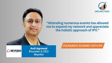 Anil Agrawal | Founder & CEO | Beyobo | On his fundraising journey with Inflection Point Ventures