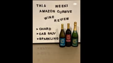 Amazon Cursive Wine Review #2
