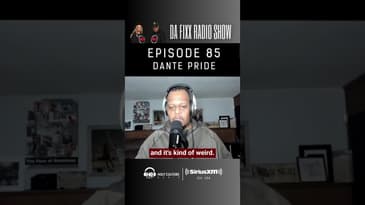 Dante Pride writes in his car