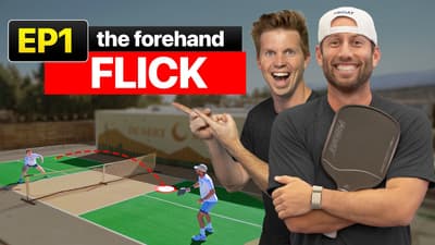 4.5 Learns Pro Level Forehand Flick in 6 Minutes