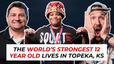 The World’s Strongest 12 Year Old Lives In Topeka, KS | Bo Jensen