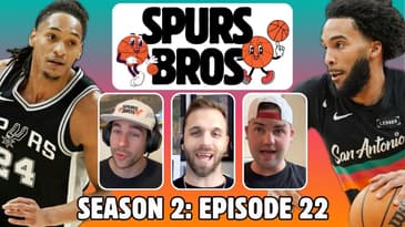 S2 E22: Spurs CLINCH First Playoff Birth in 7 Years, HUGE Comeback Win vs LAC, + Carter B is Rising