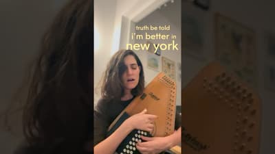 Would you live in NY? #cover #autoharp #hohnenford