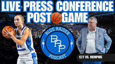 Live Press Conference/Post-Game Show (12/7 vs. Memphis)