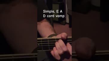 Simple three cord song. #Shorts #easyguitartutorial#music #guitarlesson