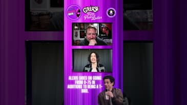 Alexis Sides from 0-75 in auditions to a T-Bird. #grease #greaseriseofthepinkladies #shorts #podcast