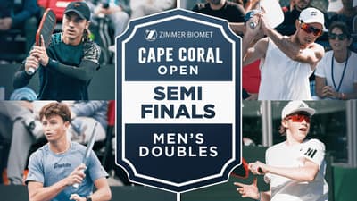 Alshon/Patriquin vs Johnson/Klinger at the Zimmer Biomet Cape Coral Open