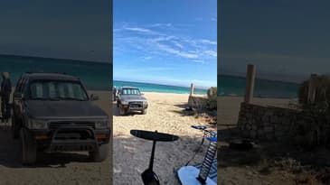 The commute in La Ventana rocks!