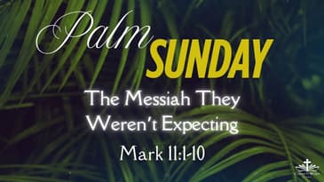 Palm Sunday Service, April 13, 2025 - Christ the Word Church - Mark 11:1-10 - Nate Prazuch