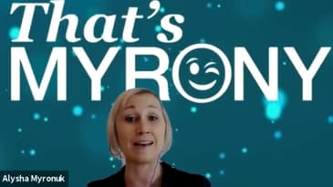 Behind The Mic: That's Myrony with Alysha Myronuk