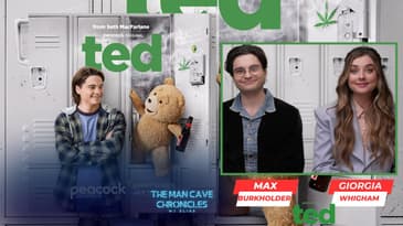 Max Burkholder and Giorgia Whigham Dish on 'Ted' Prequel