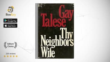 Thy Neighbor's Wife Book Summary By Gay Talese The sexual liberation movement of the United States