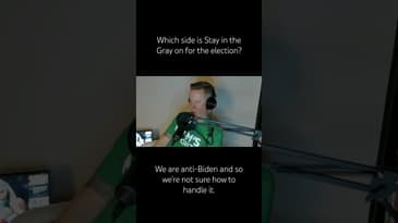 #short Stay in the Gray Podcast Preview Clip 3-8 Election 2024 #podcast #trumpvsbiden #fypyoutube