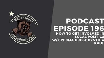 Episode 196 - How to Get Involved in Local Politics (w/ guest Cynthia Kaui)