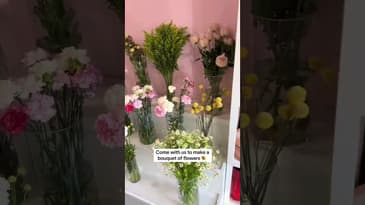 Mommy daughter date to Poppies Flowers in Norterra, AZ