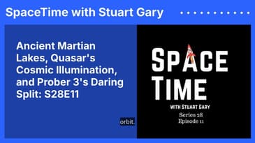 Ancient Martian Lakes, Quasar's Cosmic Illumination, and Prober 3's Daring Split: S28E11